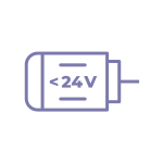 Электромотор с безопасным напряжением менее 24 В Электромотор с безопасным напряжением менее 24 В